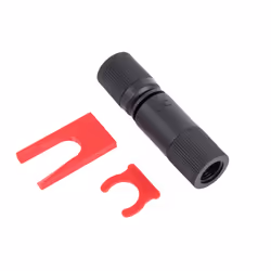 Alphacool 17569, Kit di montaggio, Nylon, Nero, 1/4", CE, FC, RoHS, 75 mm