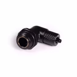 Alphacool 17648, Guarnizione, Ottone, Nero, 1/4", 90°, 16 mm