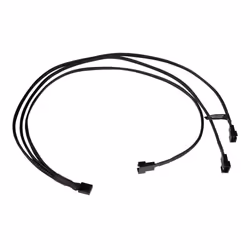 Alphacool 18681, Cavo splitter RGB, Plastica, Nero, 3-pin, 600 mm, 1 pz