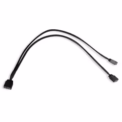 Alphacool 18705, Cavo splitter RGB, Plastica, Nero, 3-pin, 300 mm, 1 pz