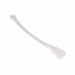 Alphacool 18719, Prolunga del cavo, Plastica, Bianco, 4-pin + 4-pin, 150 mm, 1 pz