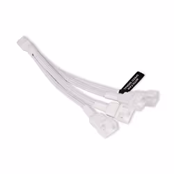Alphacool 18728, Cavo splitter RGB, Plastica, Bianco, 4 piedini, 150 mm, 1 pz