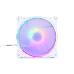 Alphacool Rise Aurora Case per computer Ventilatore 12 cm Bianco 1 pz