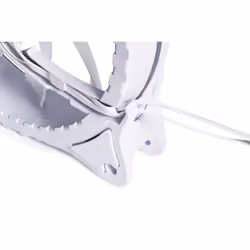 Alphacool Rise Aurora Case per computer Ventilatore 12 cm Bianco 1 pz - Vista aggiuntiva 5