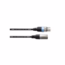 Cordial INTRO CCM 7.5 FM, XLR (3-pin), Maschio, XLR (3-pin), Femmina, 7,5 m, Nero