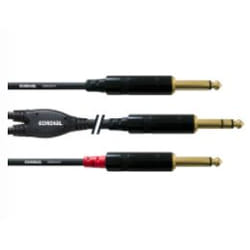 Cordial CFY 1.5 VPP cavo audio 1,5 m 2 x 6.35mm 6.35mm Nero