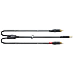 Cordial CFY 6 WCC cavo audio 6 m 2 x RCA 3.5mm Nero