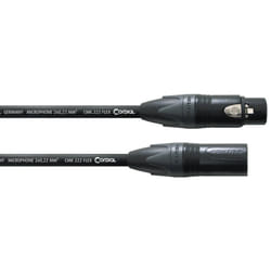 Cordial PEAK CPM 5 FM cavo audio 5 m XLR (3-pin) Nero