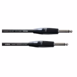 Cordial CII 3 PP, 6.35mm, Maschio, 6.35mm, Maschio, 3 m, Nero