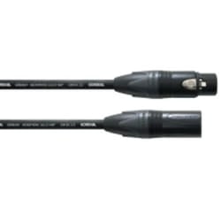 Cordial CPM 10 FM-FLEX cavo audio 10 m XLR (3-pin) Nero