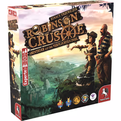Pegasus Spiele Robinson Crusoe, Gioco da tavolo, Viaggio/avventura, 10 anno/i, 60 min, Gioco di famiglia