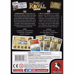 Pegasus Spiele Port Royal: Ein Auftrag geht noch ... Carta da gioco Strategia