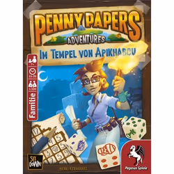 Pegasus Spiele Penny Papers Adventures Gioco da tavolo Strategia