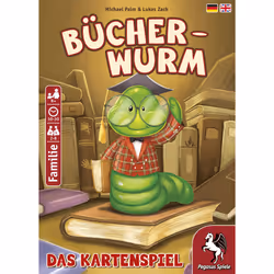 Pegasus Spiele Bookworm 30 min Carta da gioco Scambio di carte