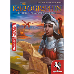 Pegasus Spiele Die Kartographin Gioco da tavolo Viaggio/avventura - Vista aggiuntiva 3