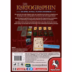 Pegasus Spiele Die Kartographin Gioco da tavolo Viaggio/avventura - Vista aggiuntiva 4
