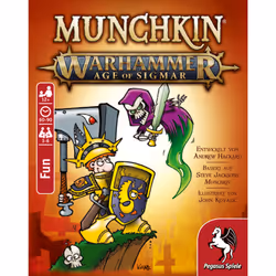 Pegasus Spiele Munchkin Warhammer Age of Sigmar 90 min Carta da gioco Strategia