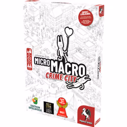 Pegasus Spiele MicroMacro: Crime City Gioco da tavolo Deduzione