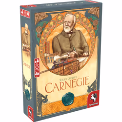 Pegasus Spiele Carnegie, Gioco da tavolo, Simulazione economica, 12 anno/i, 90 min