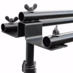 Walimex 14916 kit di fissaggio Nero Metallo