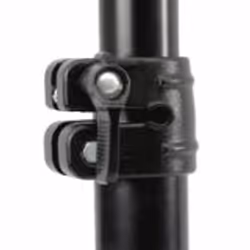 Walimex 14916 kit di fissaggio Nero Metallo