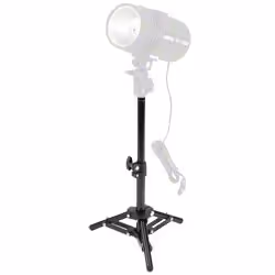 Walimex 16956 treppiede Universale 3 gamba/gambe Nero