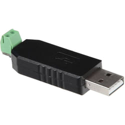 Joy-it - Convertitore (USB/RS485) Raspberry Pi, Arduino [1x Spina a usb 2.0 - 1x Conduttore a due fili] Nero