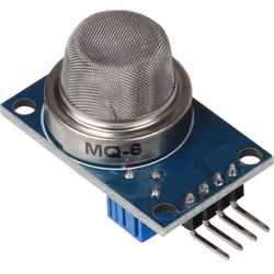 Joy-iT SEN-MQ6, Blu, Grigio, dC, 24 V, -10 - 50 °C, 35 mm, 21 mm