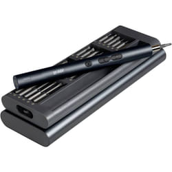 Joy-it - WE-0002 Kit utensili Cacciavite, Utensile multiplo a batteria magnetico, in valigia 62 parti