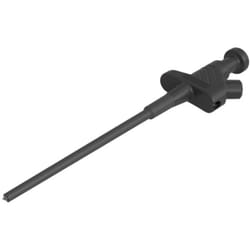 Hirschmann - sks kleps 30 sw Morsetto a clip fine Connettore 4 mm Ohne Messkategorie Nero
