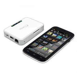 Fantec MWiD25-DS docking station per dispositivo mobile Smartphone Bianco