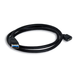 Fantec 2170 cavo USB USB 3.2 Gen 1 (3.1 Gen 1) 0,8 m USB A USB C Nero
