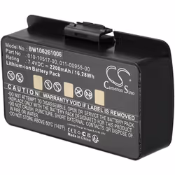 vhbw - the clever way - Batteria ricaricabile di ricambio, compatibile e di alta qualità, ad alta capacità, per dispositivo d ...