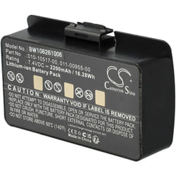 vhbw 1x batteria compatibile con Garmin GPSMap 376, 376C, 276c, 276, 278, 378, 296, 478, 396 navigatore GPS (2200mAh, 7,4V, Li-Ion)