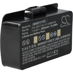 Vhbw - batteria compatibile con Garmin GPSMap 276c, 276, 378, 296, 478, 396, 376, 495, 376C, 278 navigatore gps (2600mAh, 8,4V, Li-Ion)