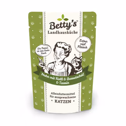 Betty's Landhausküche 300049, Senior, Borragine, Pollo, Vitello, 1 g