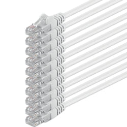 1aTTack 0.25m Cat6 UTP cavo di rete Bianco 0,25 m U/UTP (UTP)