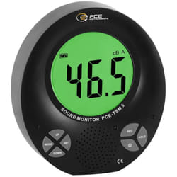 Pce Instruments - Misuratore di livello pce-tsm 5 35 dB..135 dB precisione ±2dB frequenza 8000Hz rumore integrato