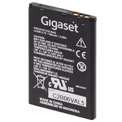 Gigaset V30145-K1310-X445, Batteria, Gigaset SL610H, Nero, Ioni di Litio, 750 mAh, 3,7 V