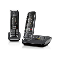 Gigaset C530A DUO Telefono DECT Identificatore di chiamata Nero