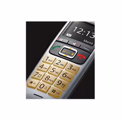 Gigaset E560 Telefono analogico/DECT Nero, Argento - Vista aggiuntiva 3