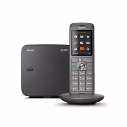 Gigaset CL660A Telefono analogico/DECT Identificatore di chiamata Grigio - Vista aggiuntiva 2