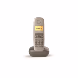 Gigaset A170, Telefono DECT, Cornetta wireless, 50 voci, Rosso bordeaux