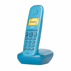 Gigaset A170, Telefono DECT, Cornetta wireless, 50 voci, Blu