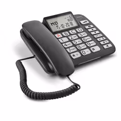 Gigaset DL580 Telefono analogico Identificatore di chiamata Nero - Vista aggiuntiva 2