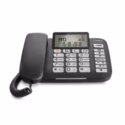 Gigaset DL580 Telefono analogico Identificatore di chiamata Nero - Vista aggiuntiva 4