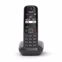 Gigaset AS690 Telefono analogico/DECT Nero