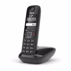 Gigaset AS690 Telefono analogico/DECT Nero