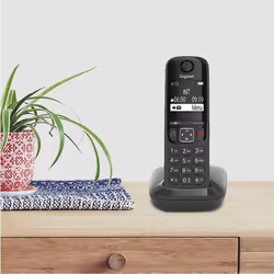 Gigaset AS690 DUO Telefono analogico/DECT Identificatore di chiamata Nero - Vista aggiuntiva 6