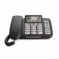 Gigaset DL 580 Telefono analogico Identificatore di chiamata Nero - Vista aggiuntiva 4
